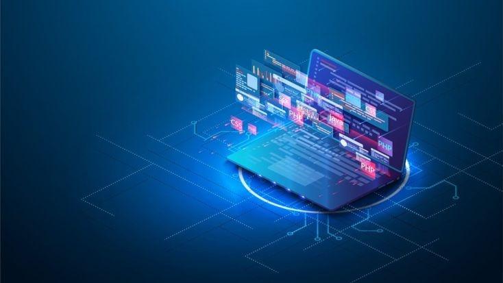 Android app development interface